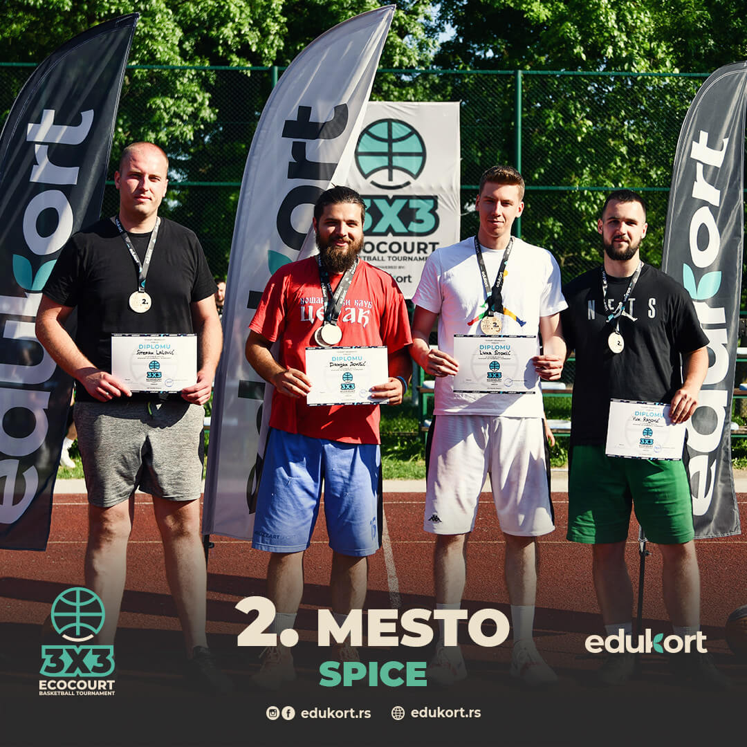 2. mesto - ekipa: Spice (ECOcourt tournament)